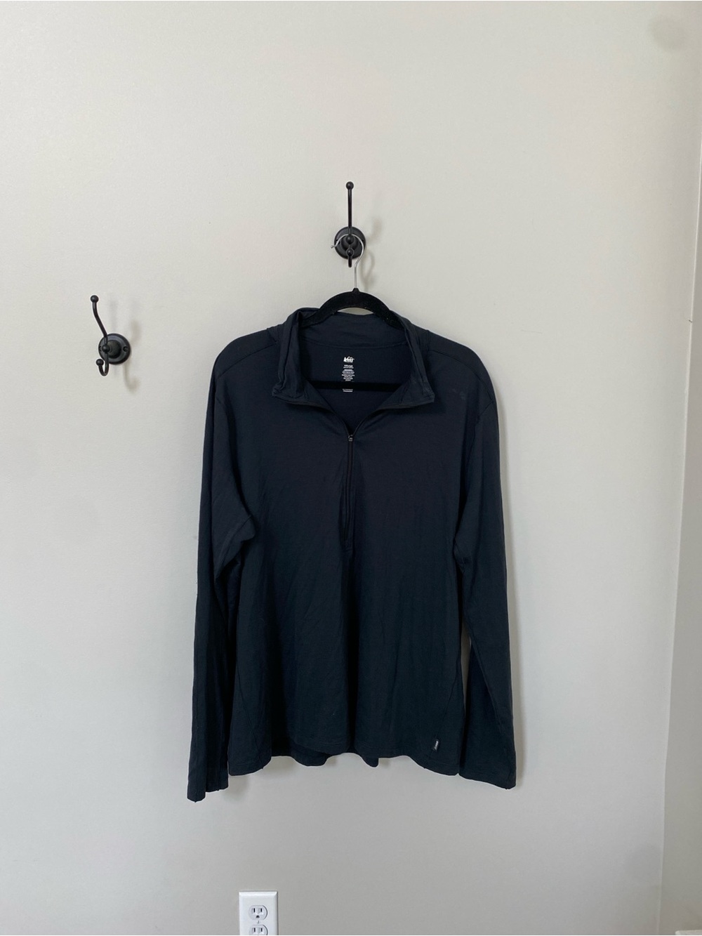 REI Co-op 100% Merino Wool 1/4 Zip Pullover XXL